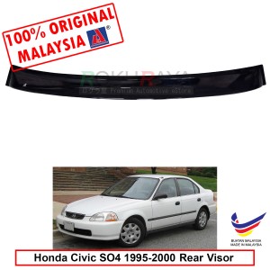 Honda Civic EK SO4 (6th Gen) 1995-2000 AG Rear Wing Spoiler Visor Windscreen Sun Shade (Small 10cm)
